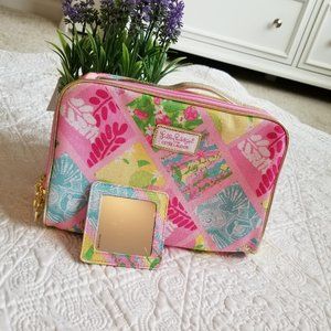Lilly Pulitzer cosmetic bag Pink Flower